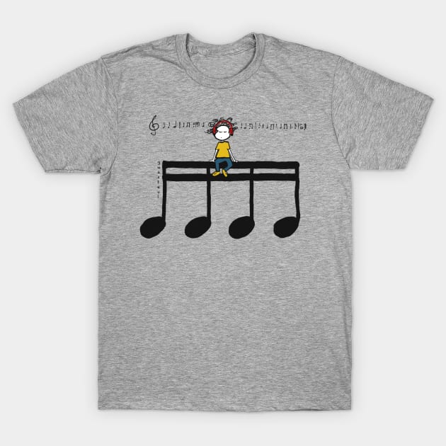 Music life T-Shirt by Guastevi